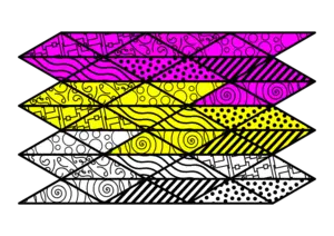 main image for A paper version of the Seven Triples puzzle