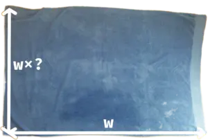 main image for Approximate a ratio by folding a piece of paper