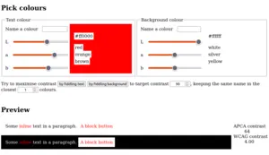 main image for Colourblind palette maker