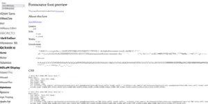 main image for Fontsource font picker