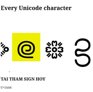 main image for Unicode scroll