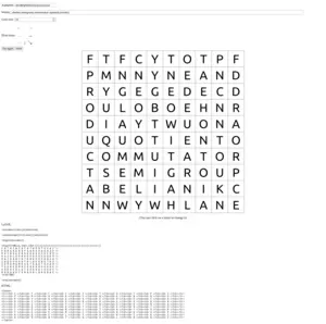 main image for Wordsearch generator